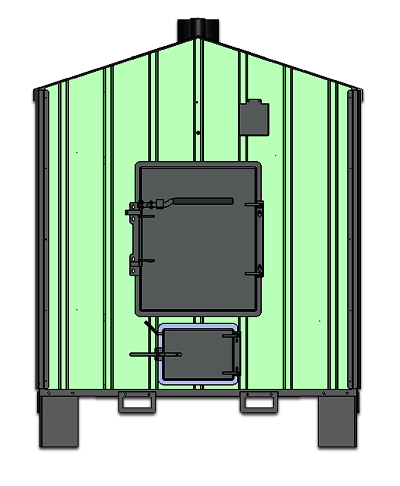 Outdoor Boiler - 7400 OD Outdoor Wood Boiler by American Royall